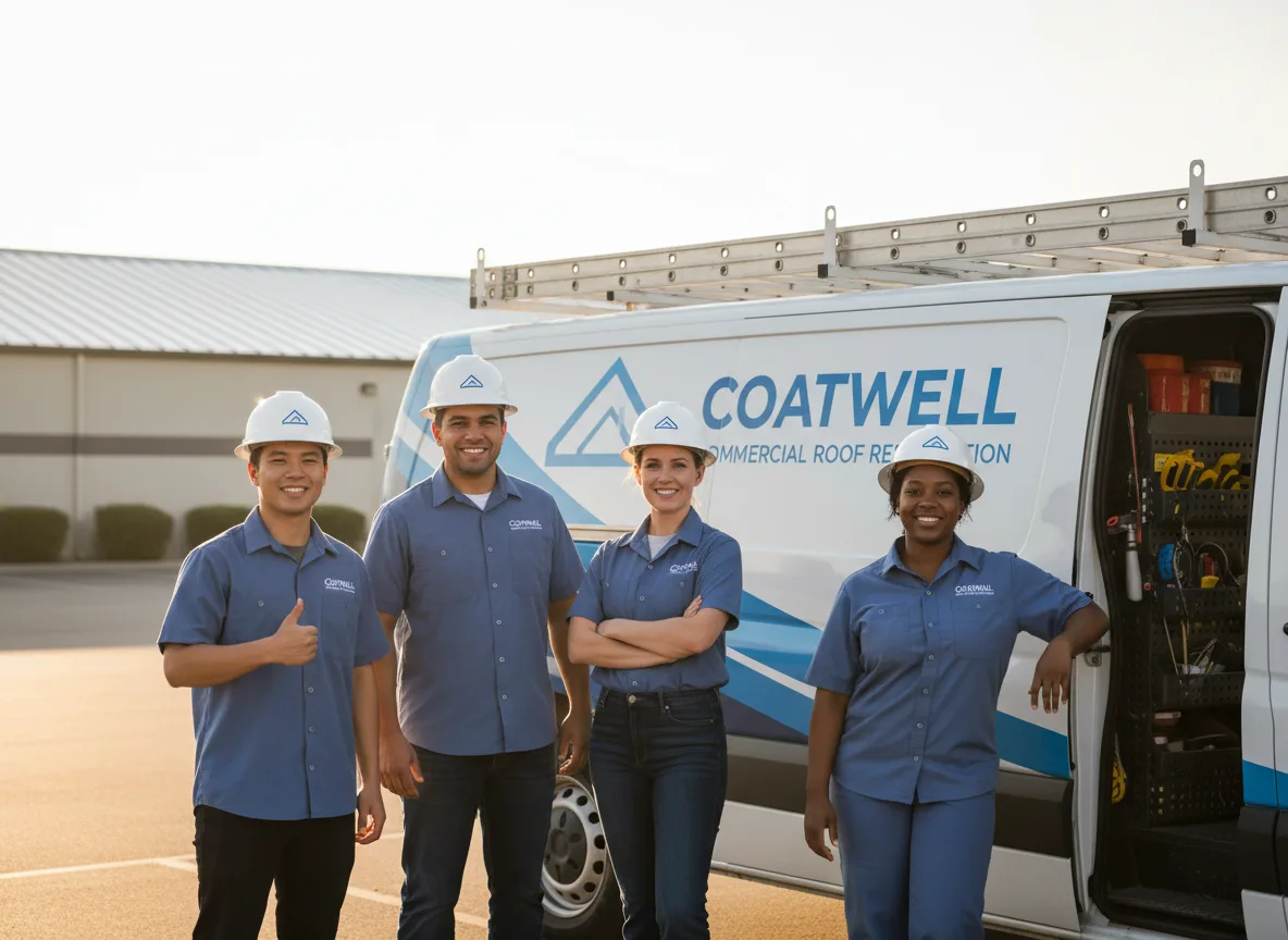 Commercial roof coating company in Topinabee, MI